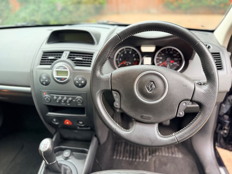 🔥RENAULT MEGANE 1.6 ’LOW MILES 88000’ NEW MOT+FULL LEATHER+ULEZ FREE🔥’