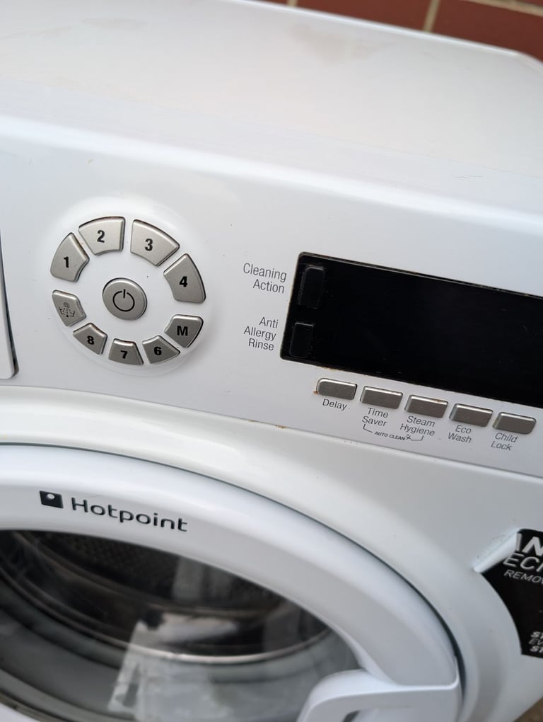 Hotpoint 9kg washing machine 