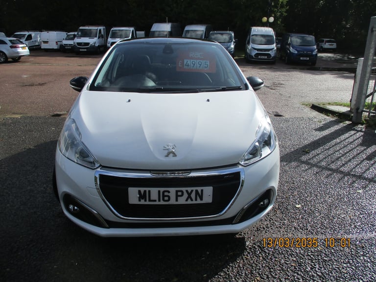 2016 Peugeot 208 1.2 PureTech 110 GT Line 5dr HATCHBACK Petrol Manual