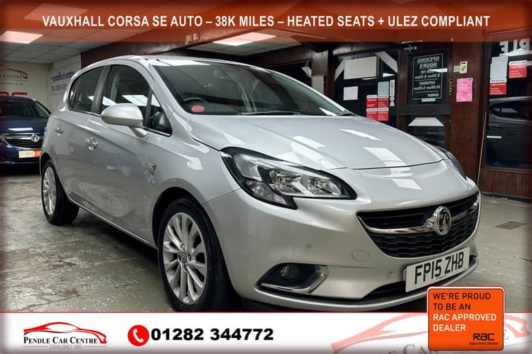 2015 Vauxhall Corsa 1.4i SE Hatchback 5dr Petrol Auto Euro 6 (90 ps) Hatchback Petrol Automatic