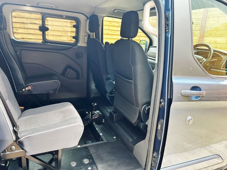 2019 Ford Tourneo Custom 6 Seat Auto Wheelchair Accessible Disabled Access Vehicle WAV MPV Diesel...