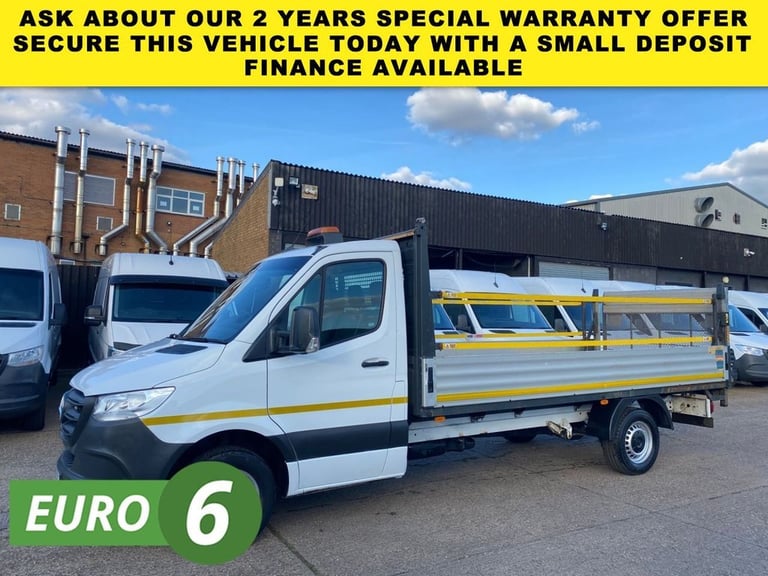 2021 21 MERCEDES-BENZ SPRINTER 2.0 315 CDI L3 PROGRESSIVE RWD DROPSIDE PICK UP F