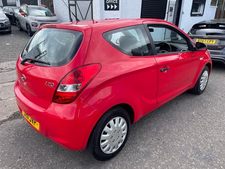 2011 Hyundai i20 1.2L Classic Hatchback 3dr Petrol Manual Euro 5 (77 bhp) Hatchback Petrol Manual