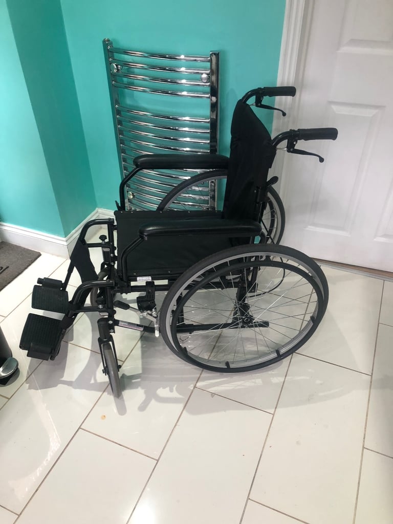 image for Lightweight folding wheel chair 