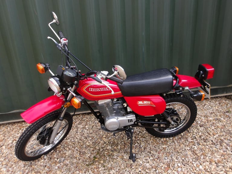 Honda XL80 S XL 80S 1980, Very Original & Extremely Rare, UK Registered 
