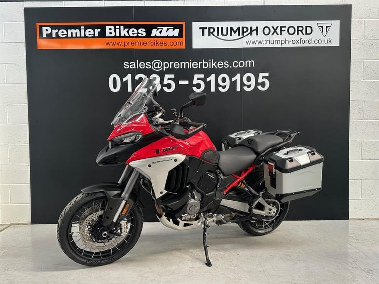 2024/24 Ducati Multistrada V4 Rally Radar One Owner Motorcycle 
