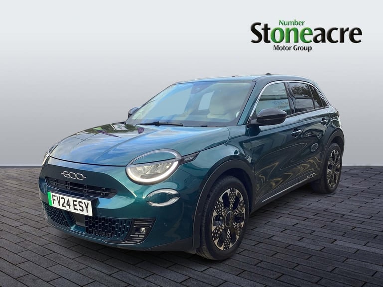 2024 Fiat 600e 54kWh La Prima SUV 5dr Electric Auto (156 ps) HATCHBACK Electric Automatic