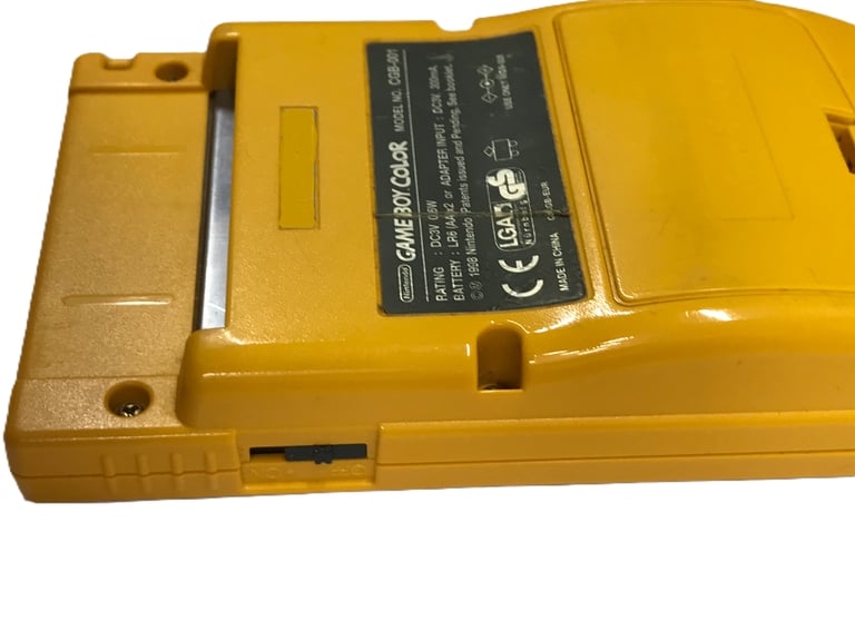 Nintendo Game Boy color Pocket Console yellow