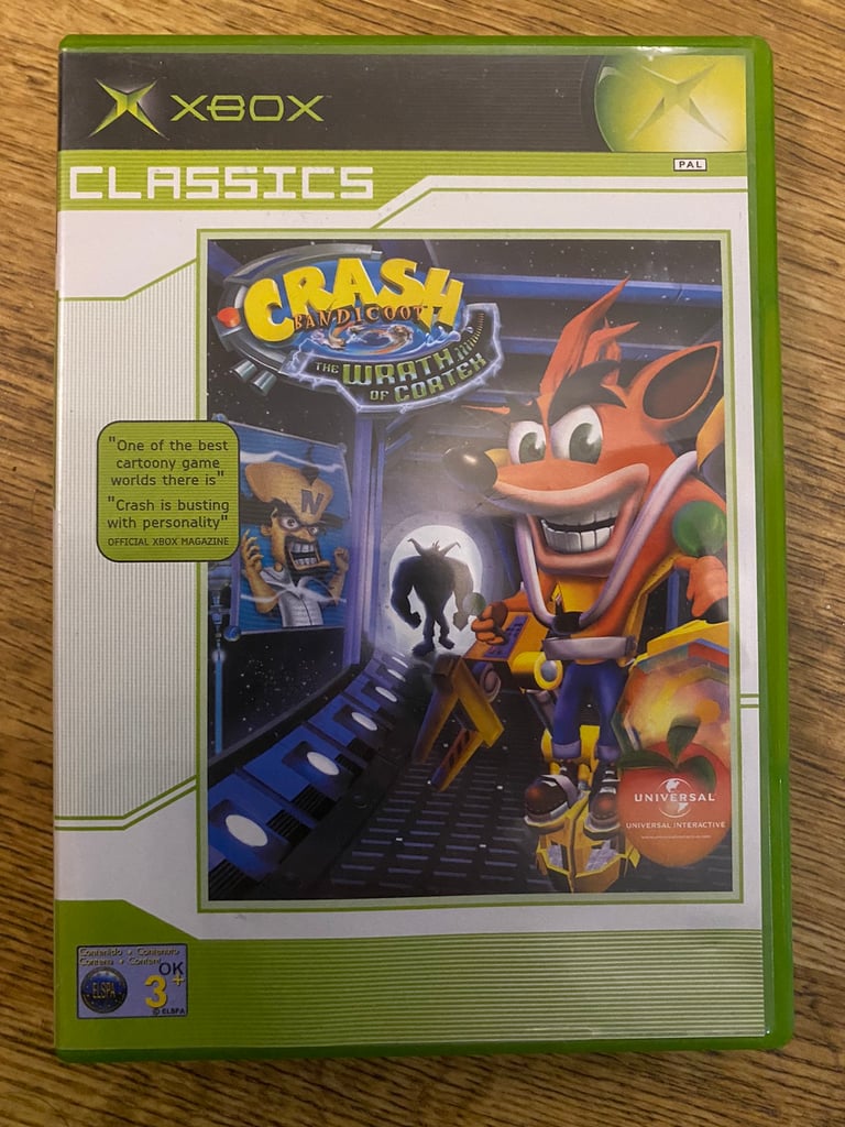 Xbox - Crash Bandicoot Game