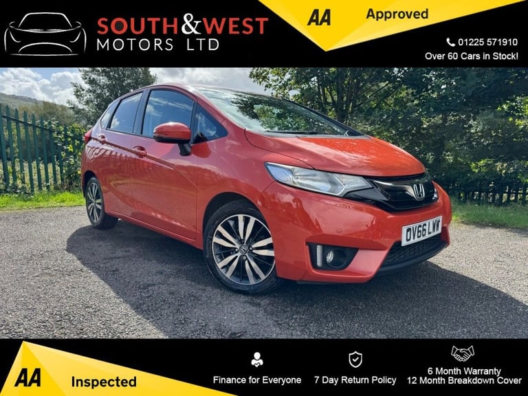 2016 Honda Jazz 1.3 i-VTEC EX Hatchback 5dr Petrol Manual Euro 6 (s/s) (102 ps) Hatchback Petrol ...