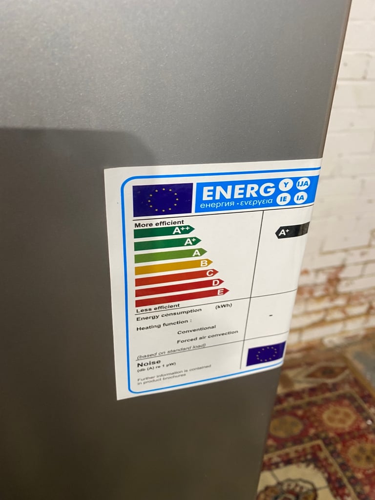 🚚Tall FridgeMaster Grey Fridge Freezer With Water Dispenser Frost Free For Sale 