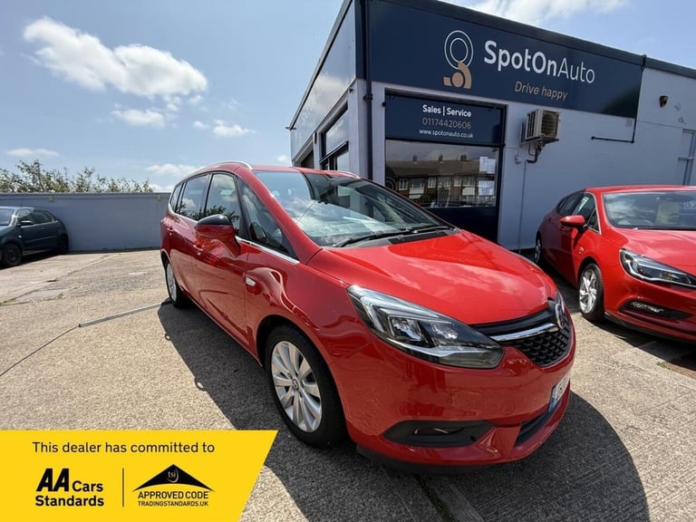 2017 Vauxhall Zafira Tourer 1.4i Turbo Energy Auto Euro 6 5dr MPV Petrol Automatic