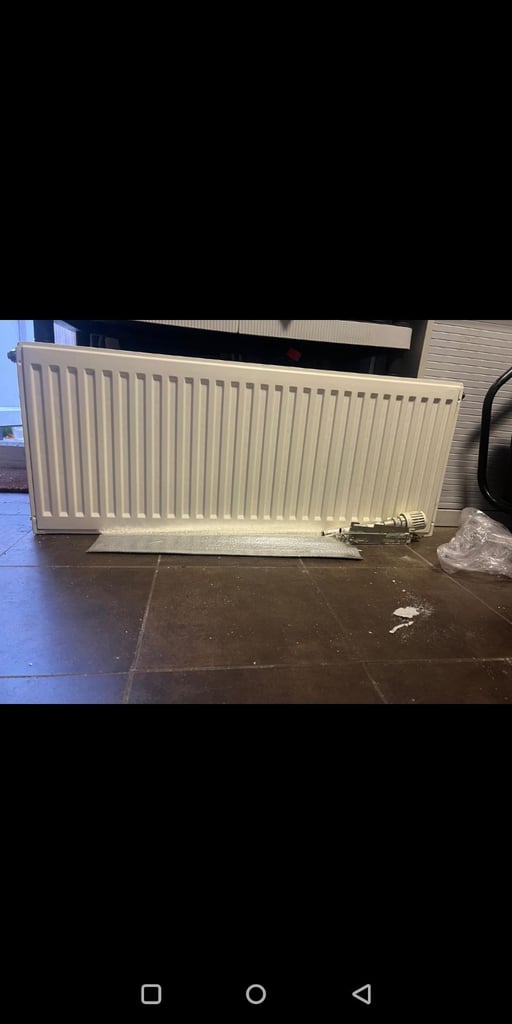 Radiator white double 