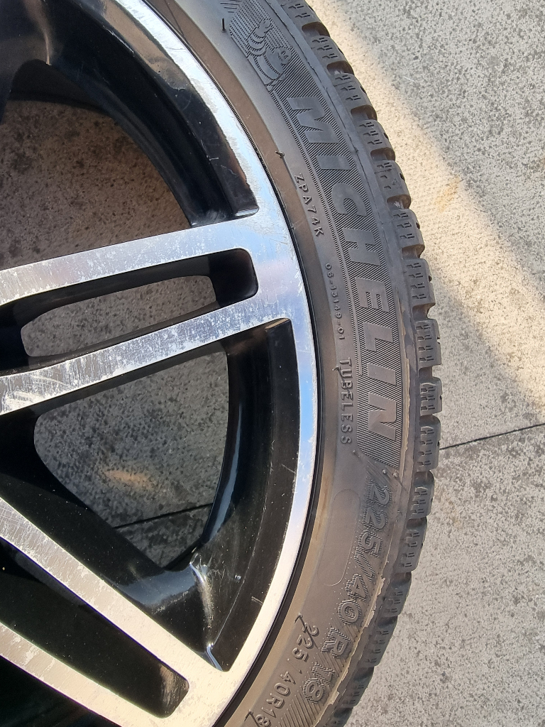AUDI LEMAN ALLOY WHEEL'S, 4 AVAILABLE, 7MM THREAD, MICHELIN CROSS CLIMATE TYRES 225,40,18