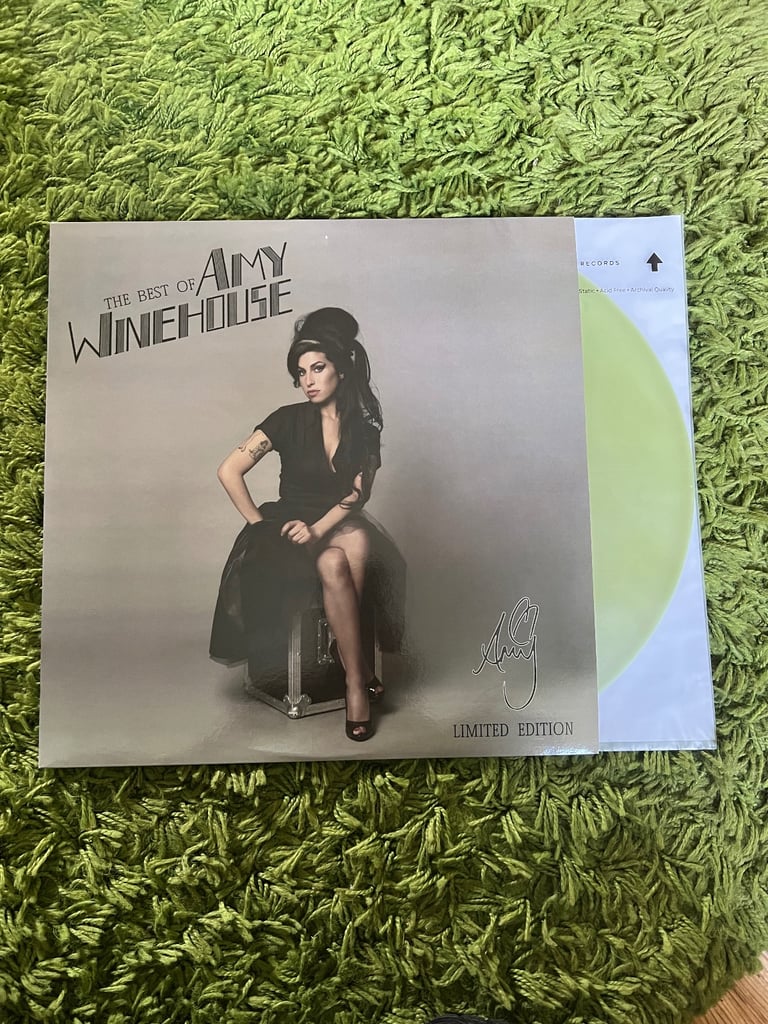 image for Amy WINEHOUSE “THE BEST OF AMY WINEHOUSE” Rare vinyl LP