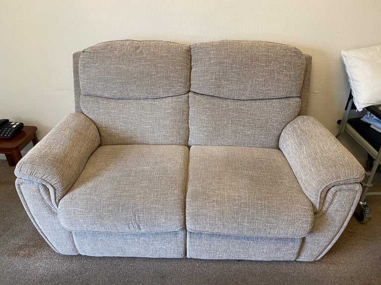image for Grey 2 seater sofa