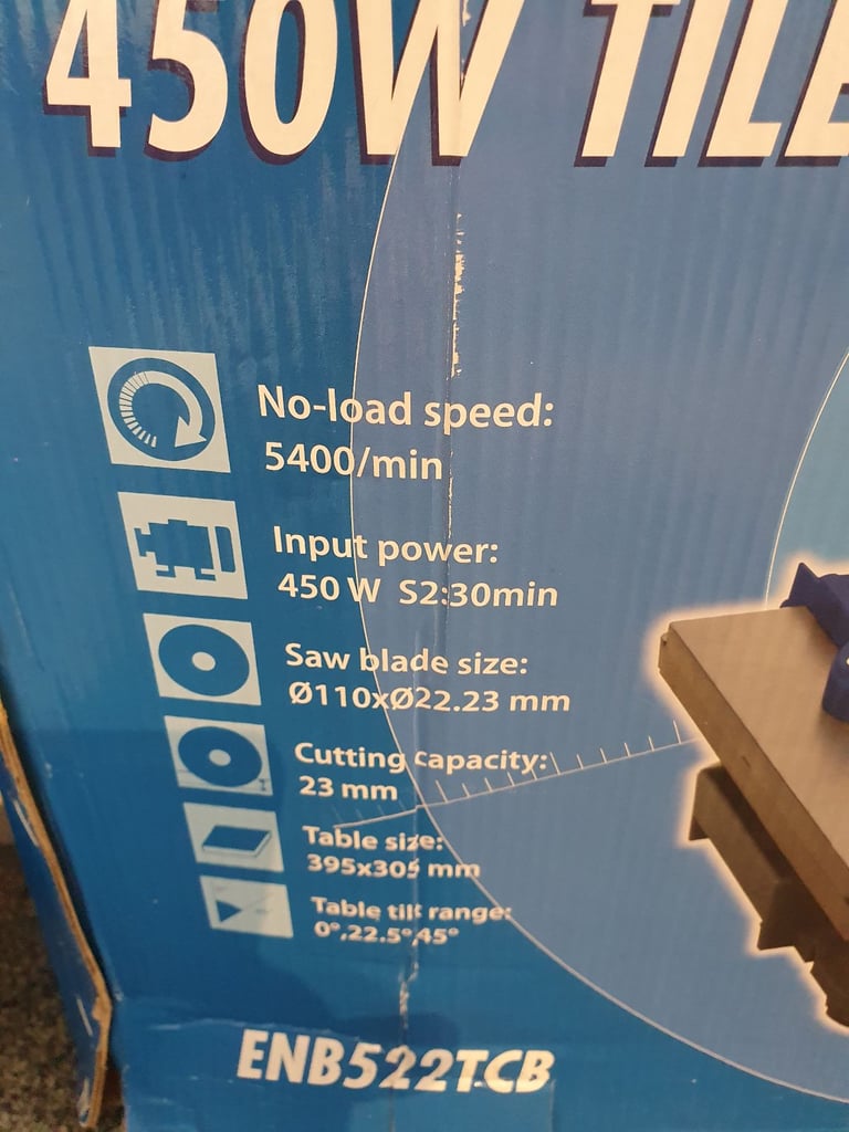 Energer 45OW Tile Cutter