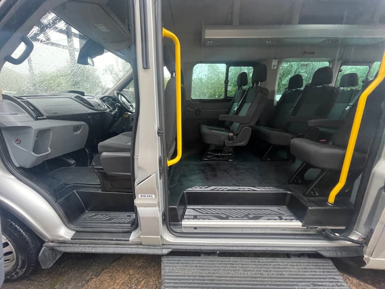 2016 Ford Transit 2.2 TDCi 125ps H3 17 Seater TREND / EURO 6 Minibus Diesel Manual