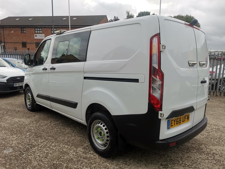 2018 Ford Transit Custom 2.0 TDCi 105ps Low Roof D/Cab Van PANEL VAN Diesel Manual