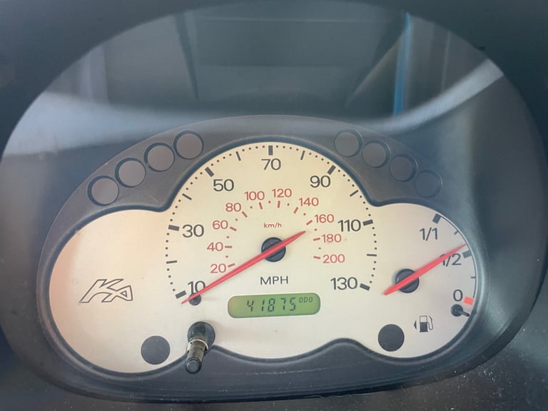 FORD KA 1.3 STYLE 57 REG BLUE 3 DOOR 1 OWNER GENUINE 41875 MOT SEPTEMBER 13TH 2026 NO ADVISORIES