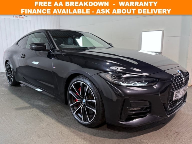 2022 BMW 4 Series 2.0 430i M Sport Coupe 2dr Petrol Auto Euro 6 (s/s) (245 ps) Coupe Petrol Autom...
