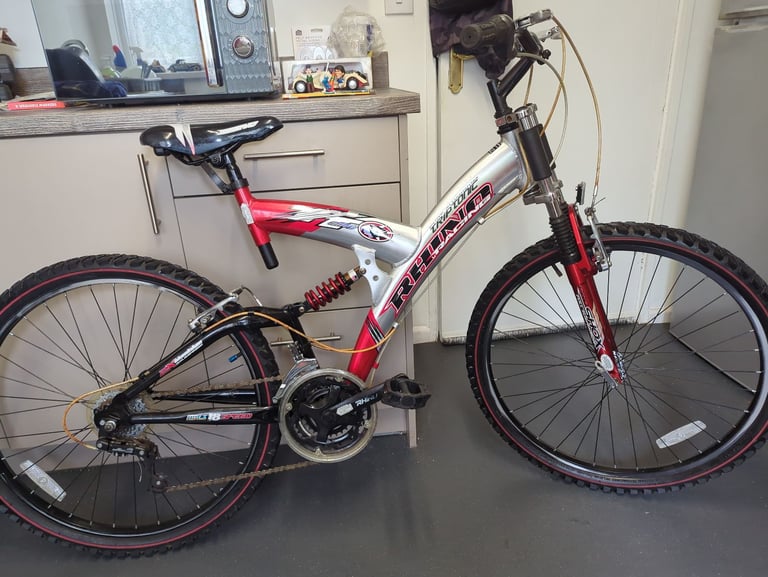 image for Rhino triptonic duel suspension bike 
