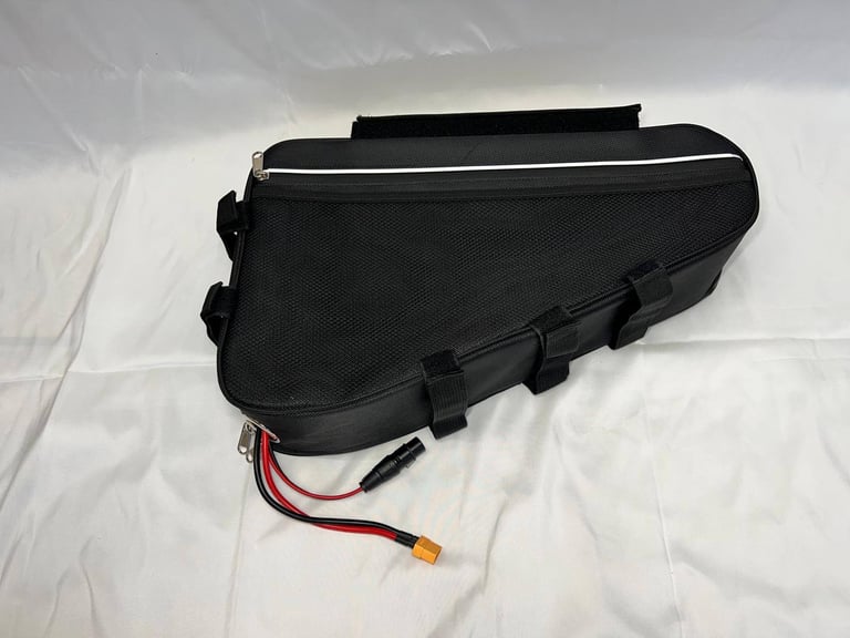 72v 23ah Triangle Li-ion Ebike Battery Electric Bike with 4a charger Soft Case