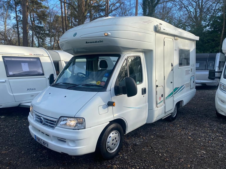 FIAT DUCATO AVONDALE 4 COS - 4 BERTH - END KITCHEN - LOW MILES - VGC 