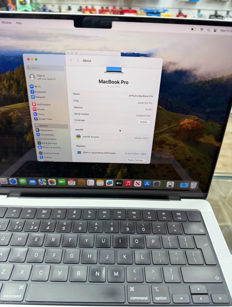 Apple Macbook Pro 14 M3 Pro 16GB Ram 1TB SSD ( Excellent Condition)