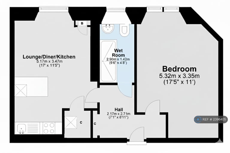 1 bedroom flat in Wolseley Place, Edinburgh, EH8 (1 bed) (#2396405)