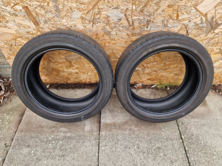 image for 2 x Yokohama BluEarth E51A 225/45 R17 tyres