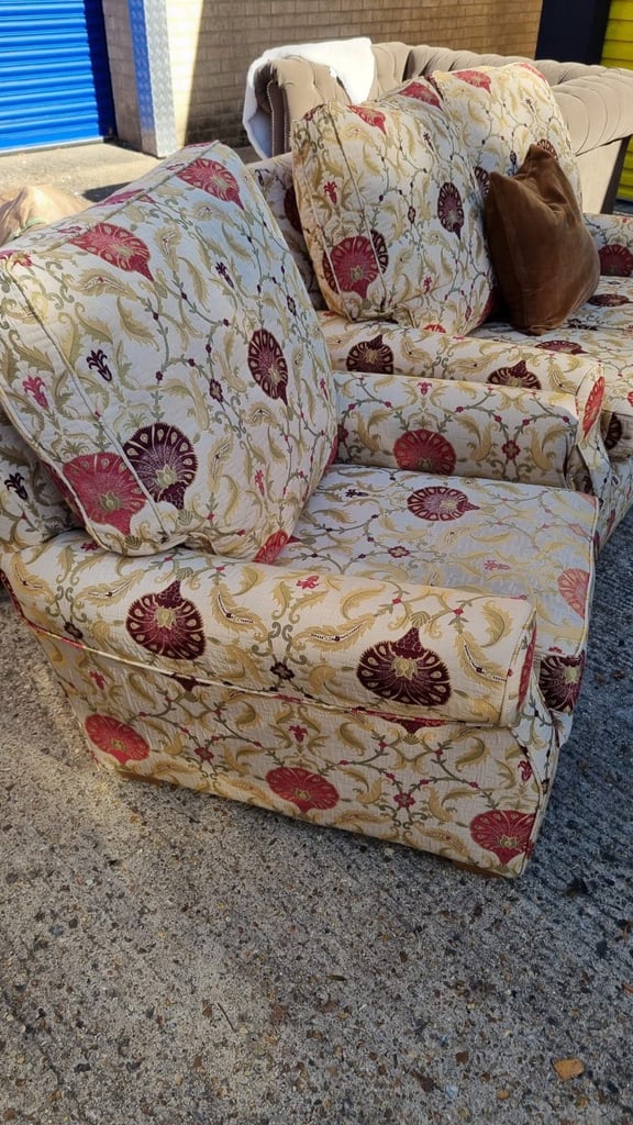 Multiyork sofa and chair for sale 