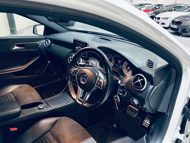 2015 65 MERCEDES-BENZ A-CLASS A200 CDI AMG NIGHT EDITION HATCH DIESEL WHITE 2015