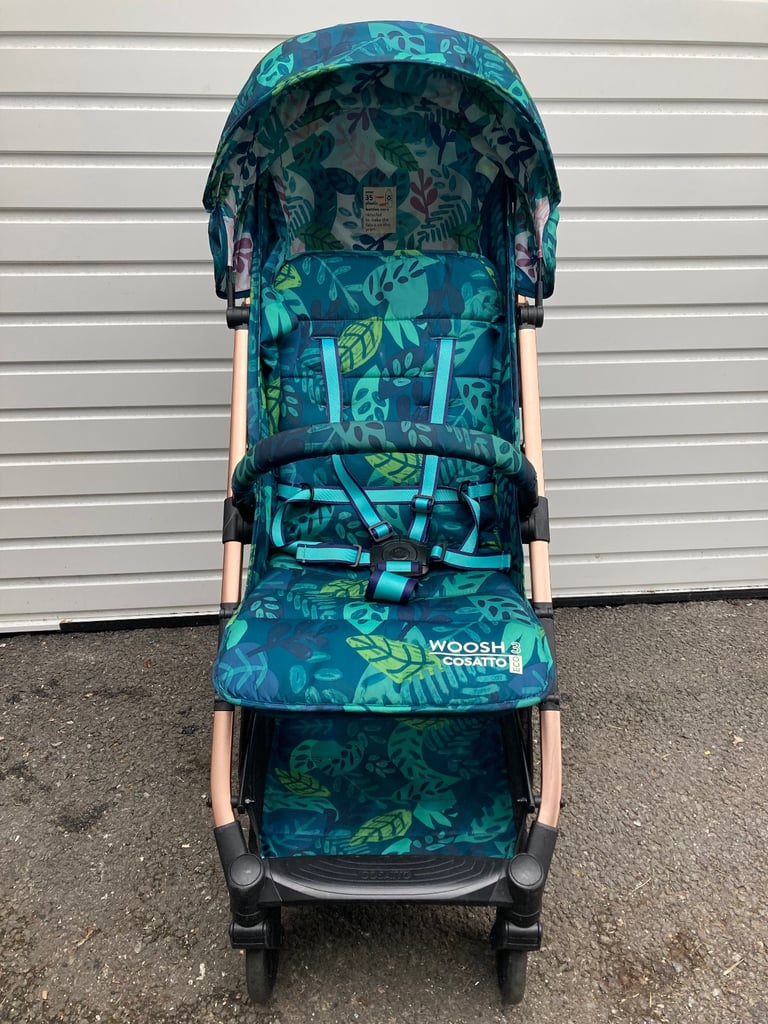 image for COSATTO ULTIMATE Woosh 4 Stroller Midnight Jungle