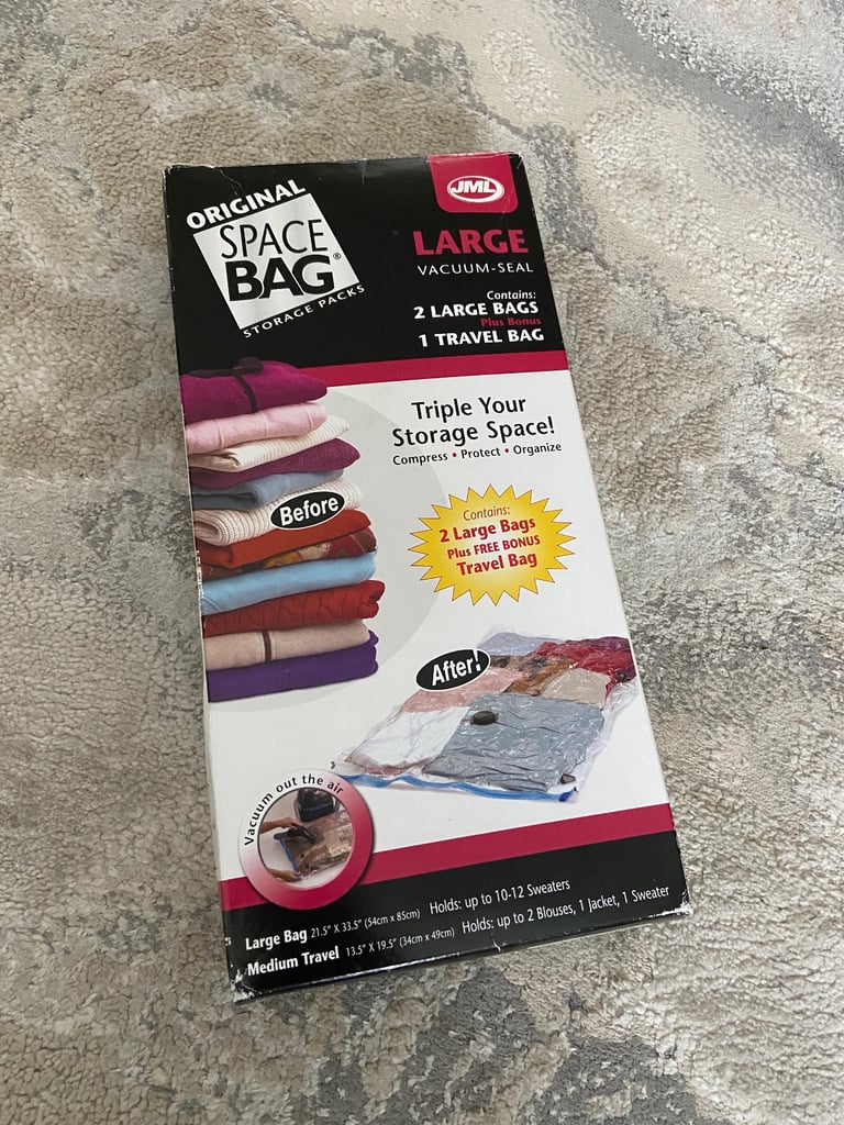 Box Of JML Vacuum-Seal Storage Bags - UNUSED 