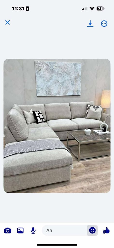 New DFS Corner Sofa with Cash On Delivery 