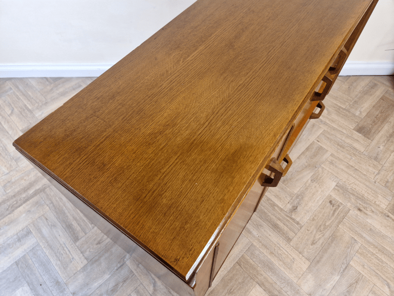 G Plan E Gomme Gold Label 1950's Medium Teak Danish Design Sideboard Credenza BL688