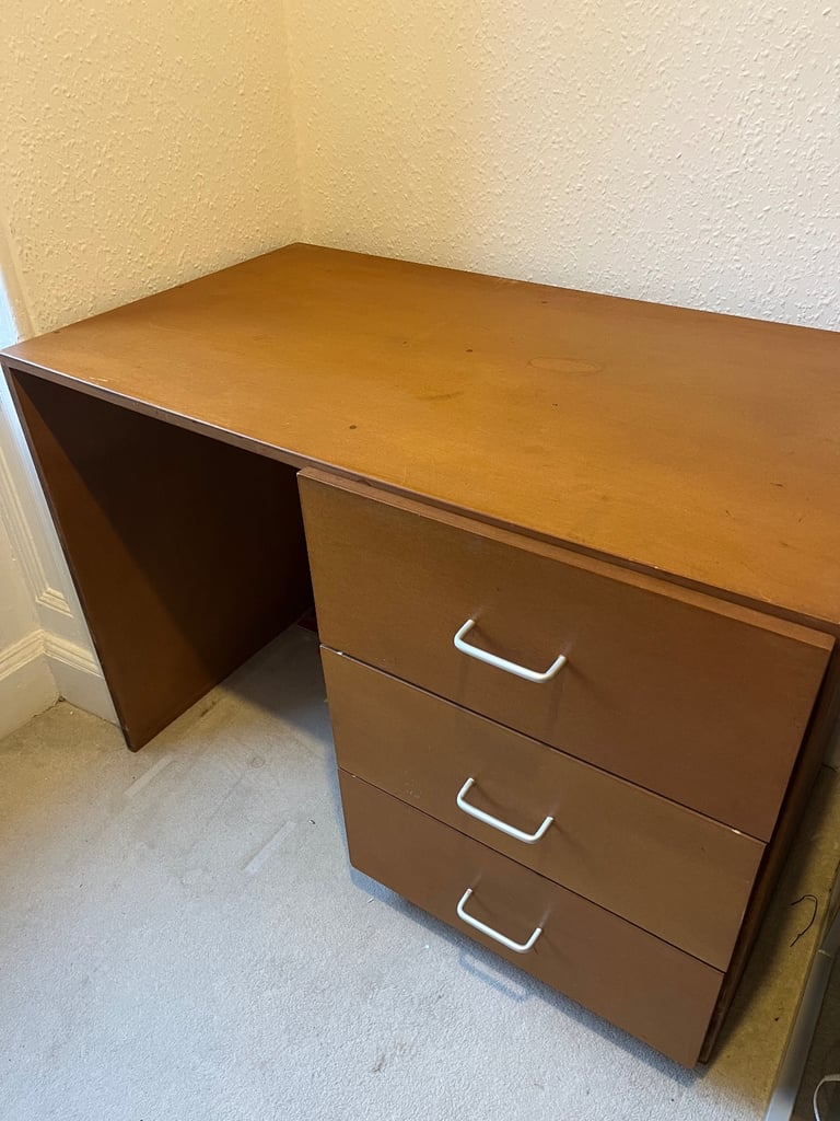 Desk with drawers
