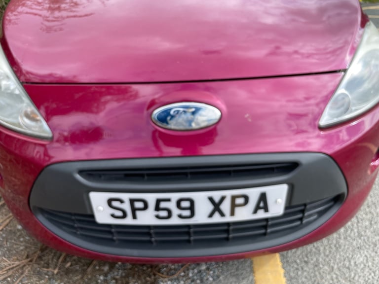 FORD KA 1.2 ZETEC 59 REG RED 3 DOOR MOT MARCH 20TH 2026 TAX £35 LOW INSURANCE 50+MPG