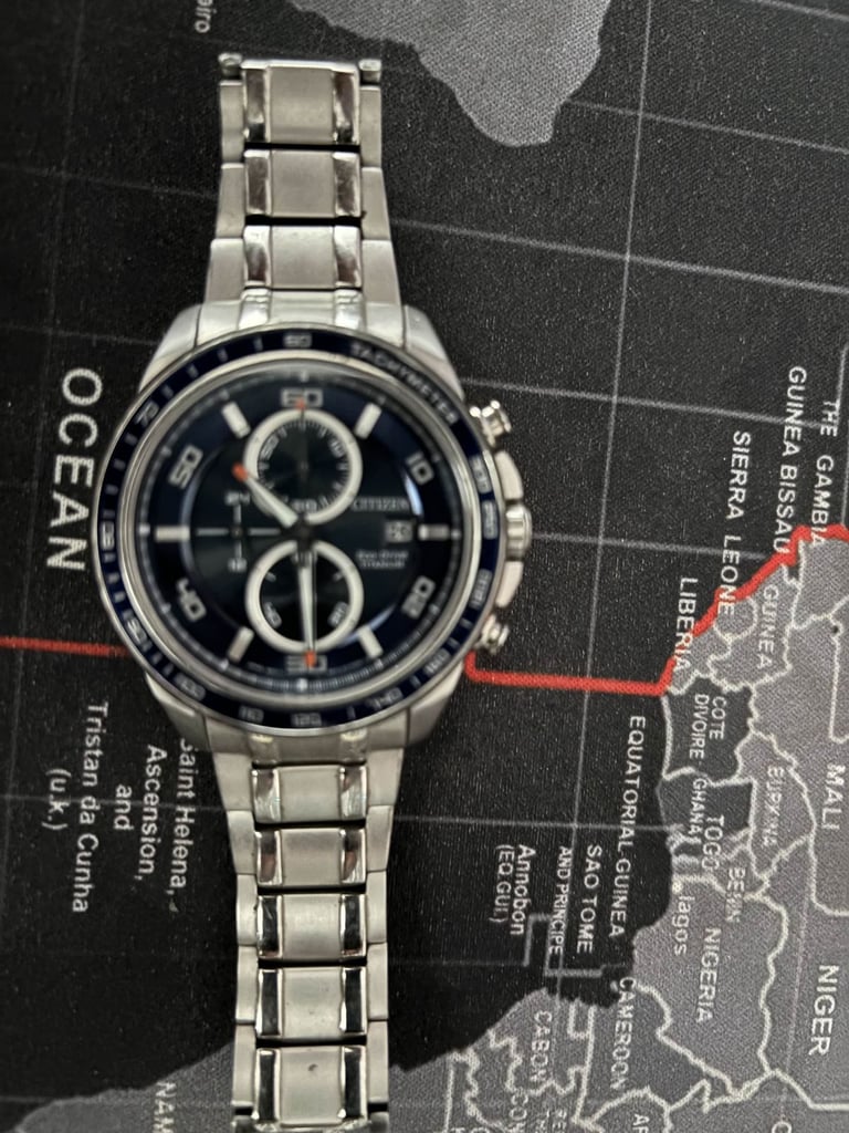 Citizen Eco Drive Titanium Blue RRP £400+