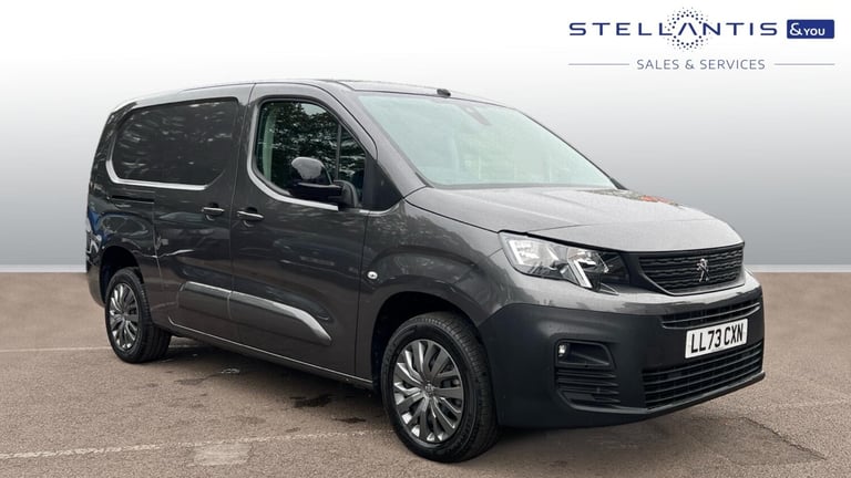 2023 Peugeot Partner 1.5 BlueHDi 950 Asphalt Premium + Long Panel Van 6dr Diesel EAT8 LWB Euro 6 ...