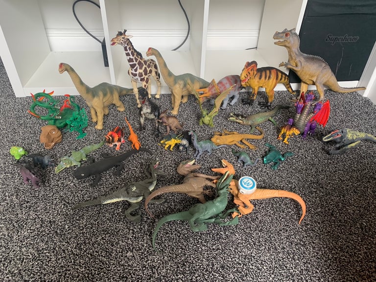 Dinosaurs (some other animals too) plus dinosaur costume