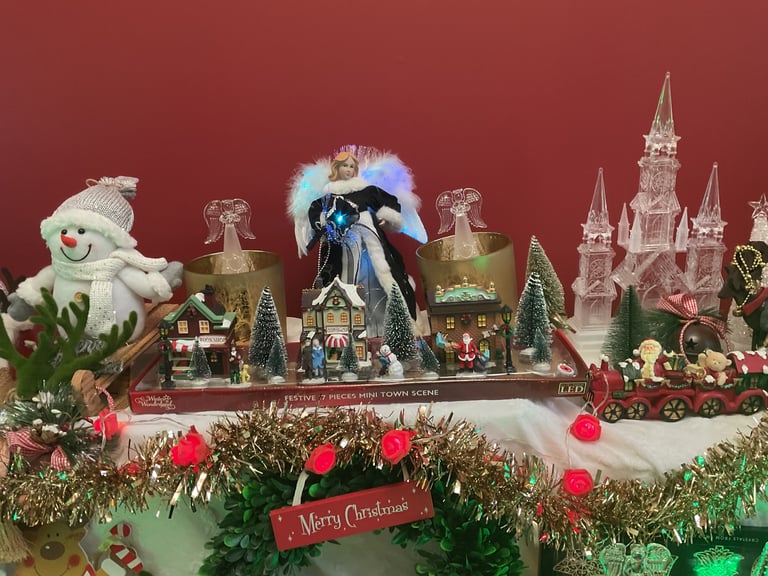 Large bundle Christmas decorations 