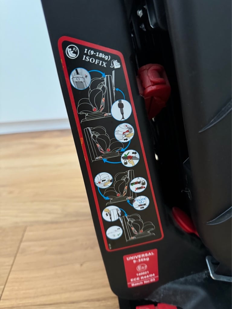 Ickle Bubba Solr Isofix Car Seat - Group 1/2/3