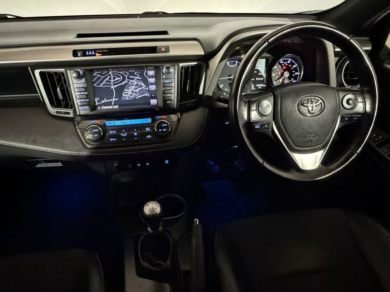 2017 TOYOTA RAV4 ICON TSS D-4D 2.0 DIESEL SUV 1 PREVIOUS OWNER 140 BHP 60+ MPG