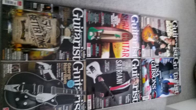 Guitarist, the guitar players bible magazine - UK publication - Bundle