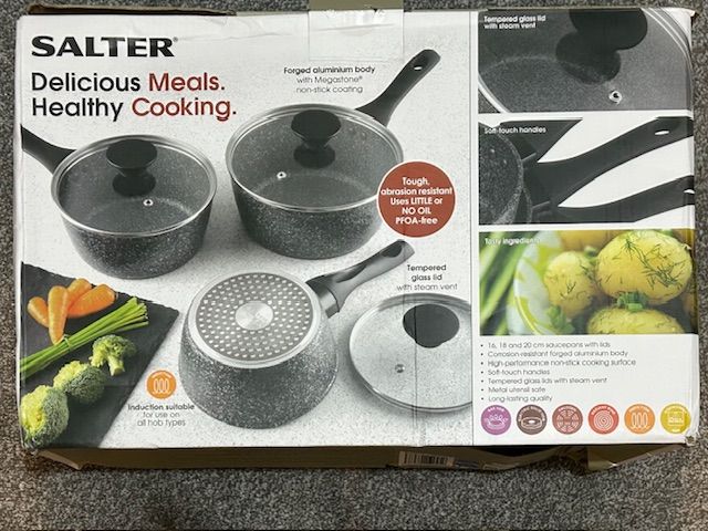 image for Salter Megastone 3 pan set