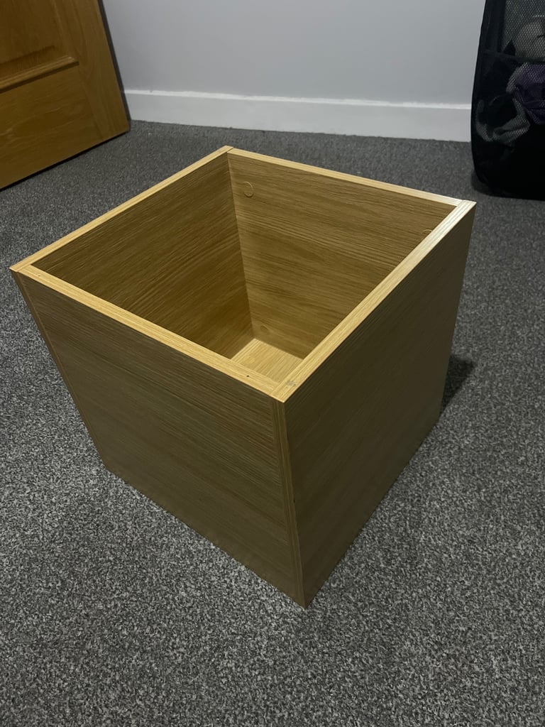 Wooden storage box
