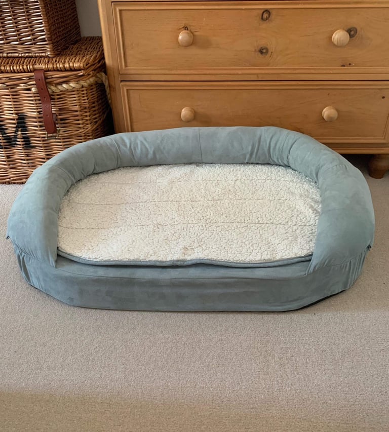As new, large memory foam dog bed, coat £69.99