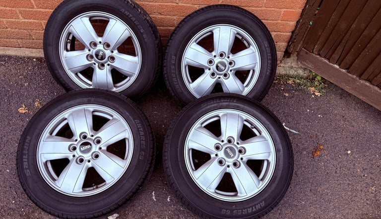 image for mini f56 alloy wheels and tyres 15 inch
